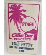 TOM PETTY - VINTAGE ORIGINAL 7 / 18 / 1980 CLOTH CONCERT TOUR BACKSTAGE ... - $20.00