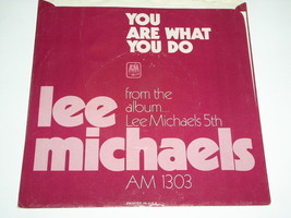 Lee Michaels You Are What You Do 45 RPM Picture Sleeve Only A&amp;M 1303 - £0.77 GBP
