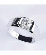 1.65Ct Round Cut White Diamond Solid 925 Sterling Silver Engagement Ring... - $160.00
