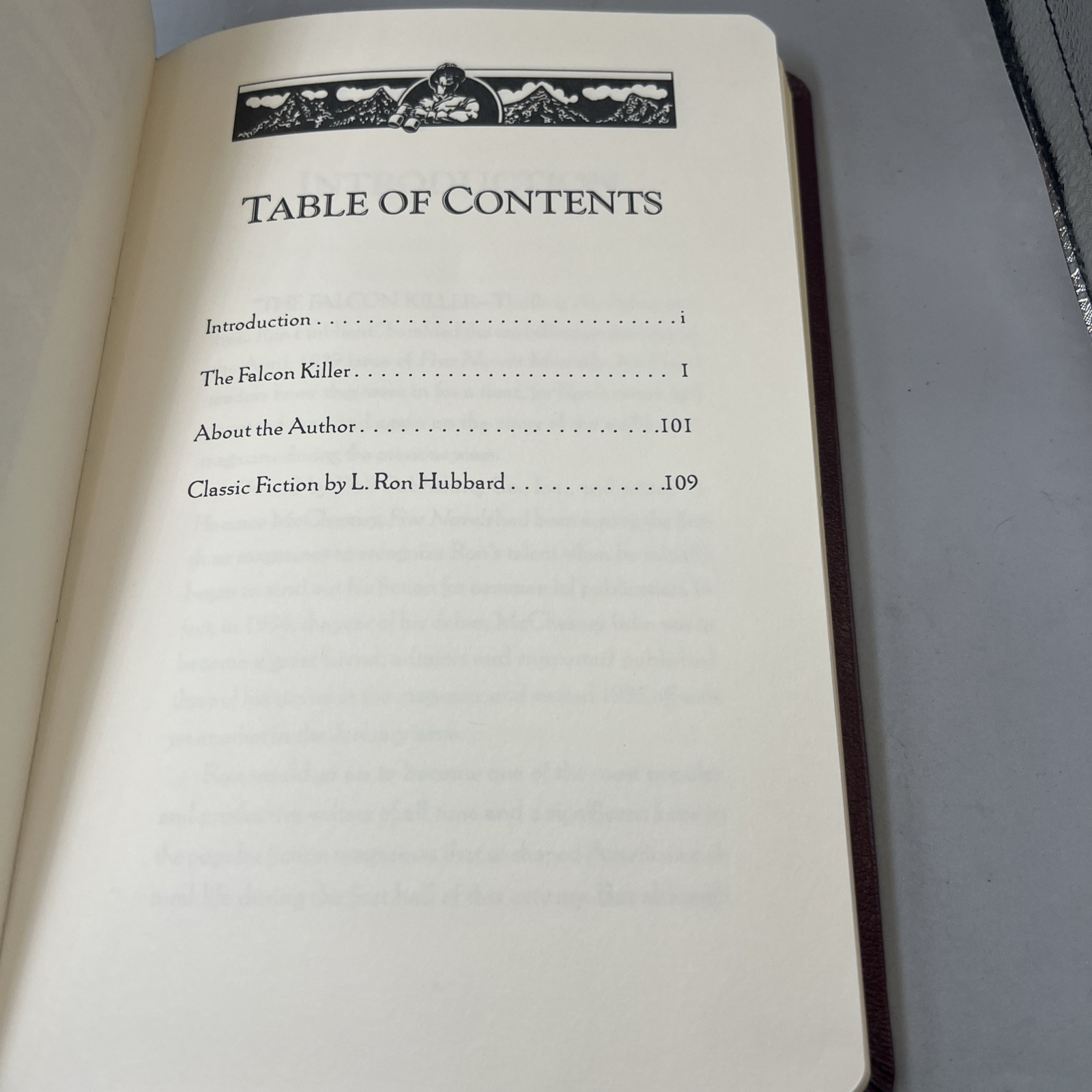 THE FALCON KILLER L Ron Hubbard LEATHERBOUND CLASSIC FICTION SERIES BOOK Item image 15