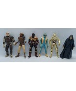 Lot of 6 1990s STAR WARS Action Figures  - £19.48 GBP