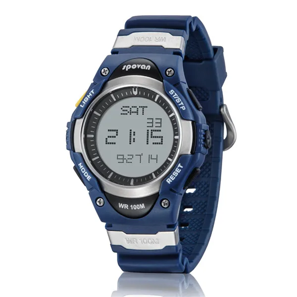Watch fashion chronograph alarm stopwatch dive wristwatch clock for men women kids 100m thumb200
