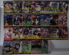 1990 Pro Set Series 1 &amp; 2 Update Pittsburgh Steelers Team Set 26 Football Cards - £6.29 GBP