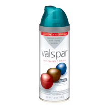 Valspar Spray Paint + Primer In One, Gloss Tropical Oasis, 12 Oz. Spray Can - £7.78 GBP