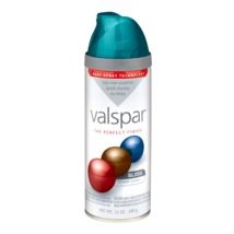 Valspar Spray Paint + Primer In One, Gloss Tropical Oasis, 12 Oz. Spray Can - £7.82 GBP