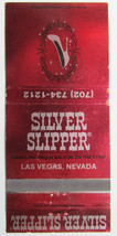 Silver Slipper - Las Vegas, Nevada Restaurant 30 Strike Matchbook Cover Gambling - £1.57 GBP