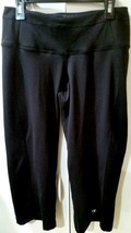 CHAMPION Double Dry Athletic Cropped Pants Women&#39;s Size XS Knit Black Tr... - $10.00