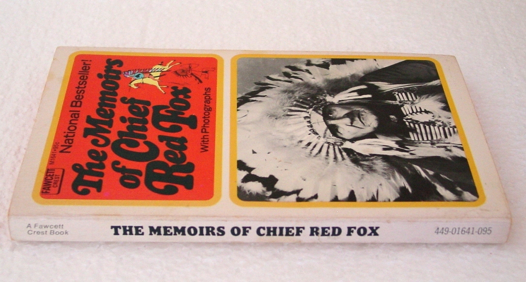 Chief Red Fox Memoirs-Buffalo Bill Cody's Wild West Show1972 Illustrated Vintage Item image 2