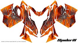 SKI-DOO REV XS MXZ RENEGADE SNOWMOBILE SLED GRAPHICS KIT CREATORX WRAP S... - $290.95