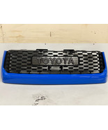 2018 2019 2020 2021 toyota tundra trd pro front oem grille blue - $6,449.97 MXN