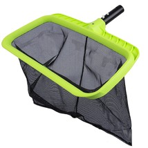 Swimming Pool Leaf Skimmer Net,Reinforced Frame Deep Rake Net - £24.96 GBP
