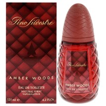 Amber Woods by Pino Silvestre for Men - 4.2 oz EDT Spray - £12.34 GBP