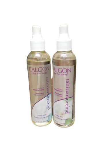 Primary image for Calgon Take Me Away Tahitian Orchid Body Mist Spray 8 Fl Oz Coty x 2 original 