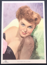 Vintage c1940s Esther Williams MGM Metro Goldwyn Mayer Color Postcard Uruguay - £11.14 GBP