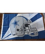 Dallas Cowboys Helmet Logo 3x5FT Flag- New Great For Dorm Decor - $17.46 CAD