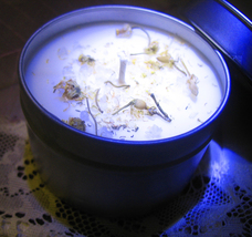 Haunted FULL COVEN CAST HOUSE CLEANSE CANDLE SANDALWOOD CHAMOMILE SALT MAGICK  image 2
