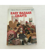 Vintage 1981 HC book Easy Bazaar crafts sewing woodburning needlepoint k... - $27.23 CAD