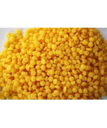 8 oz. Pure Nautral Yellow Beeswax Pastilles -DIY candle, Soap, Lotion Ba... - £4.79 GBP