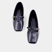 Shu Shop kid&#39;s adele flat shoes Black - $399.14 MXN