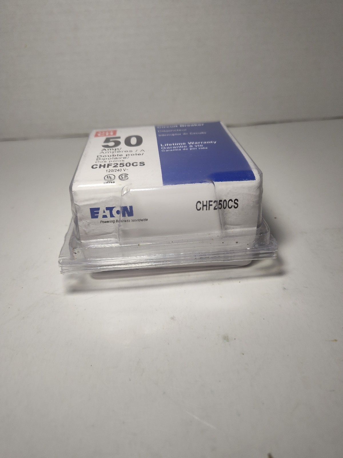 EATON CHF250CS 50 Amp Cutler Hammer Double Pole Circuit Breaker Item image 4