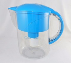 Water Filtration Pitcher, 2 Qt, Code Blue, Removes Poisons, Purifies Tap Water - £13.27 GBP