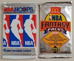 Upper Deck &amp; Hoops Basketball Lot of 2 (Two) New Unopened Sealed Packs*** - £14.22 GBP