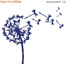Dandelion in the wind - 181 x 166 stitches - Cross Stitch Pattern L617 - $3.99