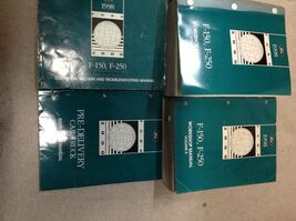 1998 Ford F-150 F150 F250 F-250 Truck Service Workshop Repair Manual Set of 4... - $100.02