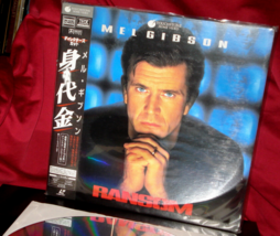 &#39;RANSOM&#39; - Mel GIBSON Film in AC-3 English -Japanese THX Laser Disc W/OB... - £19.51 GBP