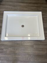 Sherlic  Shower Pan Base 48 x 36 x 3 5/8 Center Drain Molded Tile 3 Flange - €248,21 EUR