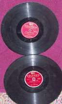 lot of {2} vintage 78 rpm records   gospel {the chuck wagon gang} - £8.56 GBP