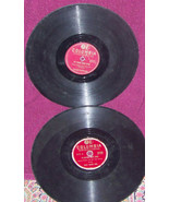 lot of {2} vintage 78 rpm records   gospel {the chuck wagon gang} - £8.56 GBP