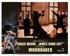 *MOONRAKER (1979) James Bond Fights Trained Asian Assassin Around Art Glass - £58.97 GBP