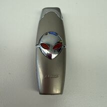 SILVER-SPACE ALIEN METAL CIGARETTE LIGHTER - $14.85