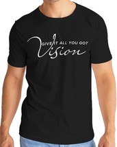 Vision, Give It All You Got Mens Black T-Shirt - £19.53 GBP