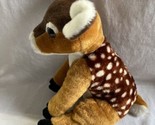 Wild Republic Fawn Baby Deer Soft Plush Stuffed Animal Spotted Brown 10&quot;... - $13.85