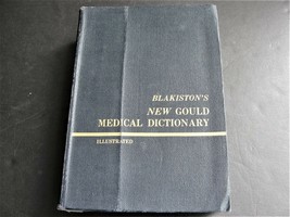 Blakiston&#39;s New Gould Medical Dictionary by HOERR -McGraw-Hill; 1956 Book. - £9.11 GBP