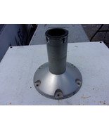 Boat Marine aluminum Seat Pedestal 2 7/8&quot; OD 8-1/2&quot; Tall 9&quot; Base - €24,48 EUR