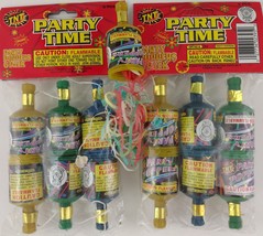 TNT Fireworks: PARTY POPPERS 12 Pcs (2 Pks w 6 Pcs/Pk) - £3.95 GBP