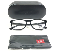 Ray-Ban Eyeglasses Frames RB5418 2000 Polished Black Square Full Rim 54-... - £77.53 GBP