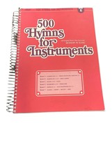 500 Hymns for Instruments Book  E Horns Alto Saxophones Harold Lane 1976 Religio - £55.78 GBP
