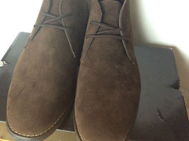 Great Men Chukka Lace-Up Ankle Casual Dress Boot Shoes Sleek Strong Brow... - $541.59 MXN