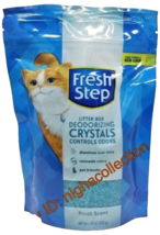 3 PACK Litter Box Deodorizing Crystals Scent Fresh Step 15 Oz (45 Oz Tot... - $24.63