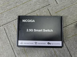 10 Port 2.5Gb Unmanaged Ethernet Switch with 8* 2.5G Base-T Ports, 2* 10... - $59.99