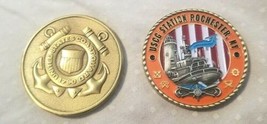 Coast Guard Station Rochester New York 1.75&quot; Challenge Coin - £29.10 GBP