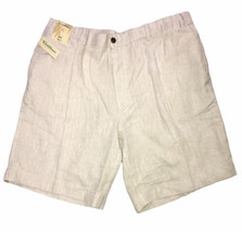 Roundtree Yorke Caribbean Mens Linen Big Man Shorts Sz 46 $79.50 Hawaii Beach - £46.83 GBP