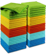 Microfiber Cleaning Cloth, 50PK, Microfiber Towels for Cars, Premium Was... - $21.63