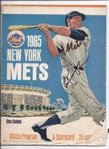 1965 New York Mets Opening Day Program vs Los Angales Dodgers April 12th... - £115.77 GBP