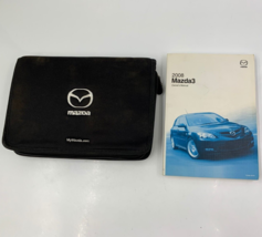 2008 Mazda 3 Owners Manual Handbook with Case OEM H04B18018 - $31.49
