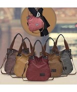 Color: Slate Grey - Gypsy Soul Canvas Hand Bag - $79.99 CAD